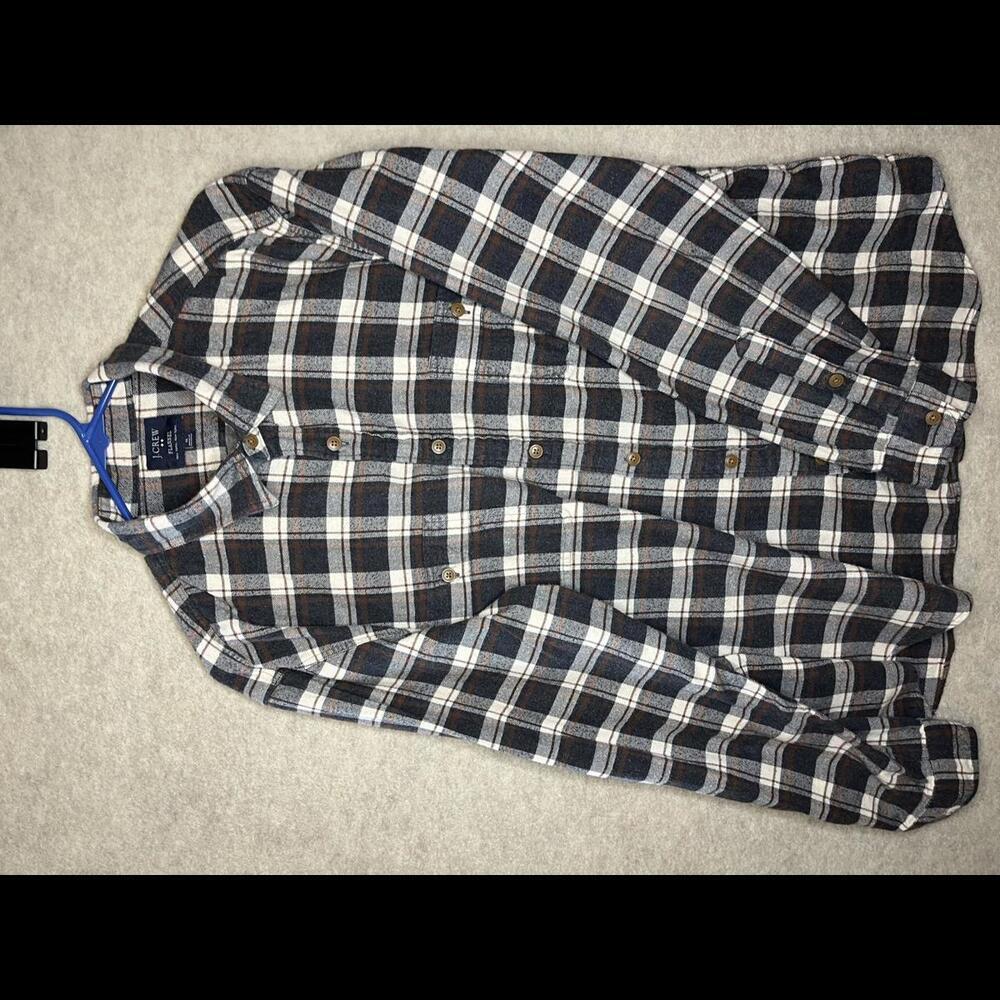 J.Crew Flannel Shirt - Stylish & Cozy XL